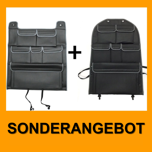 VW T5 T5.1 Transporter Back Seat Organiser Single + Double