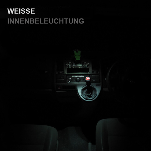 VW T5, T5.1 Lente LED para Luz Interior Abatible