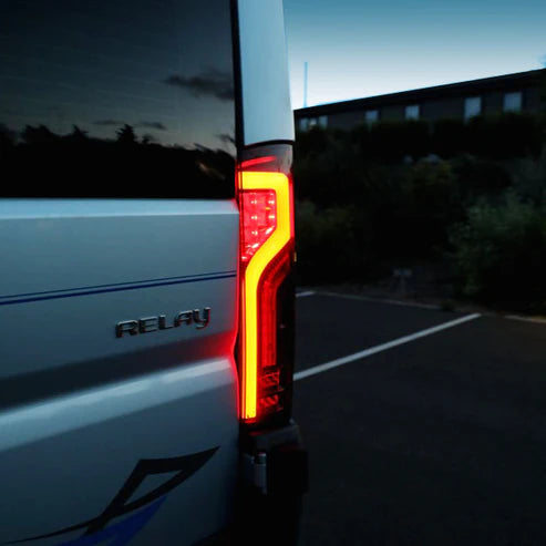 Peugeot Boxer full LED Rear Lights Cluster, Tailight, Rear Light Unit, Replacement Smoked Light, Van-X, NEW