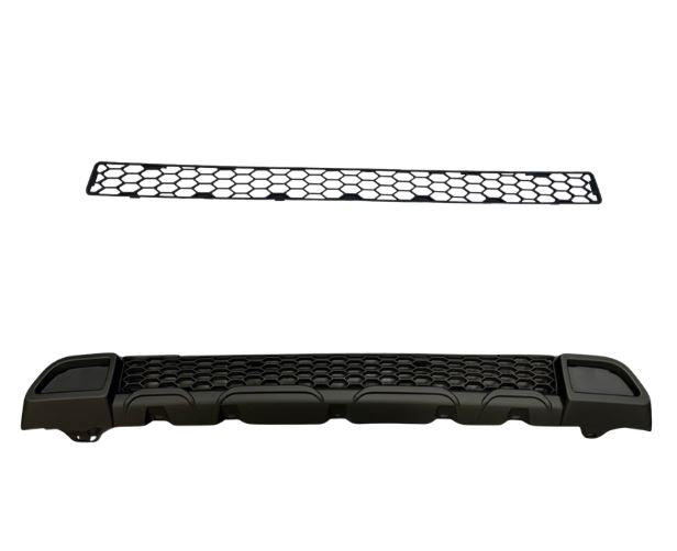For Citroen Jumper Front Honeycomb Bumper Grille Bundle 2pcs - Matte Black | Van-X