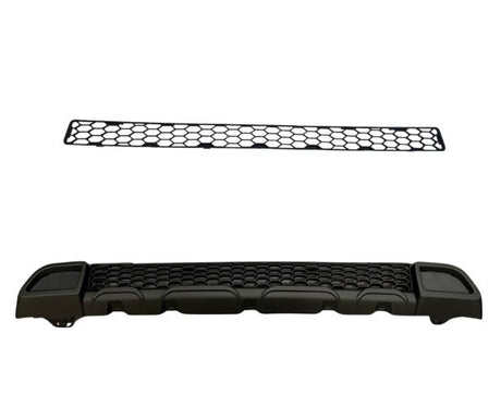 For Citroen Jumper Front Honeycomb Bumper Grille Bundle 2pcs - Matte Black | Van-X