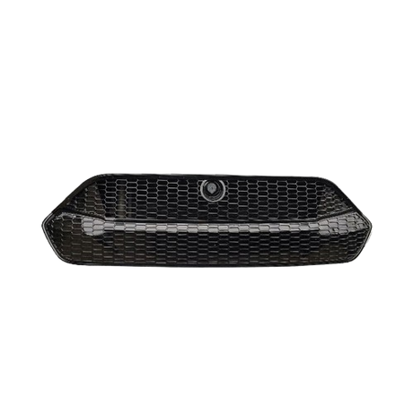 For Ford Transit Custom Front Grille Honeycomb Modified 2012 - 2018 MK1 Gloss Black Painted and Ready to Fit