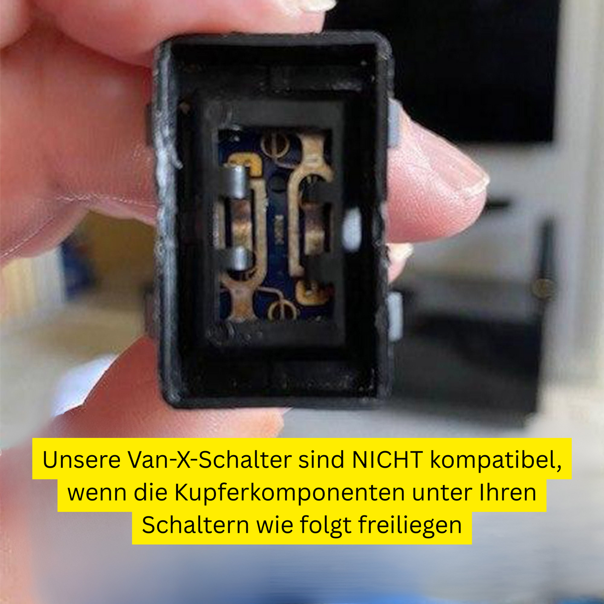 For VW T5.1 Electric Window Switch Caps