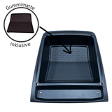 For Fiat Ducato / RAM Promaster Top Dash Tray with Rubber Mat Insert - Interior Upgrade - Van-X