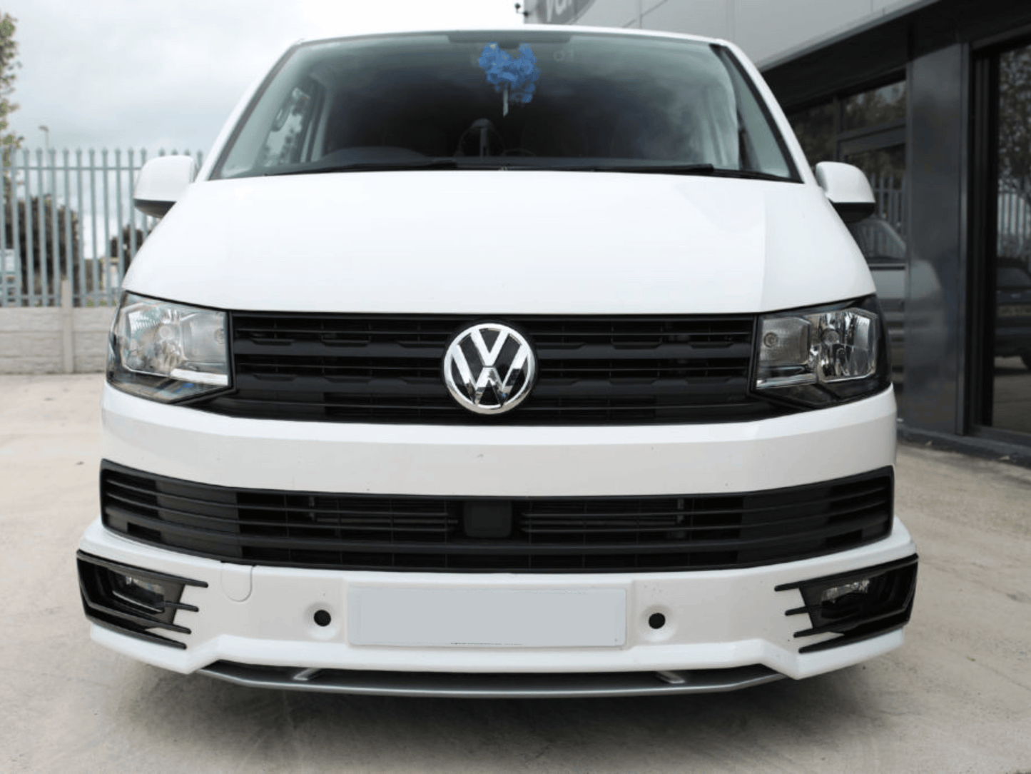 VW Transporter T6 Front Grille Trims (4Pcs) - Matte Black