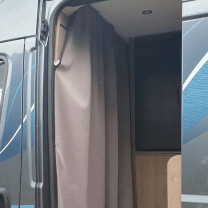 New for Fiat Ducato Ram ProMaster Motorhome, Campervan, Maxi-Cab Divider Premium Curtain With Rail