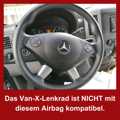 VW Crafter Leather Steering wheel