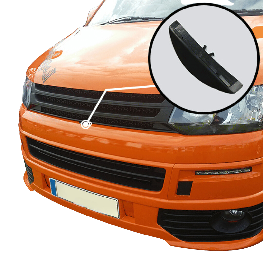 Rejilla delantera sin emblema para VW T5.1 (mate)