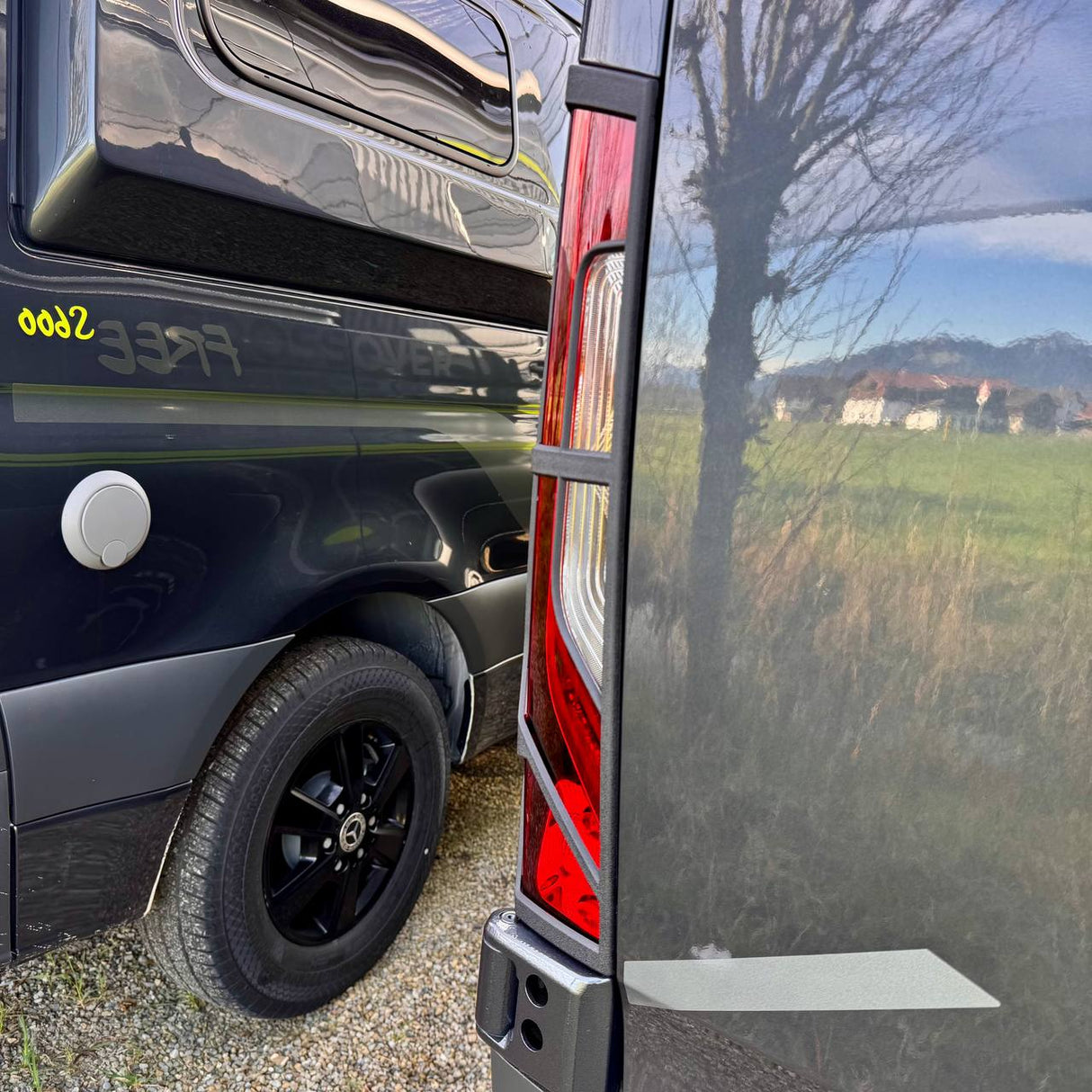 For Mercedes-Benz Sprinter 907 Rear Light Guards | Tail Light Protectors for Sprinter Vans – Van-X