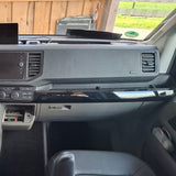 Per le finiture MAN TGE LHD Lower Dash - Nero lucido (Set di 6) | Van-X