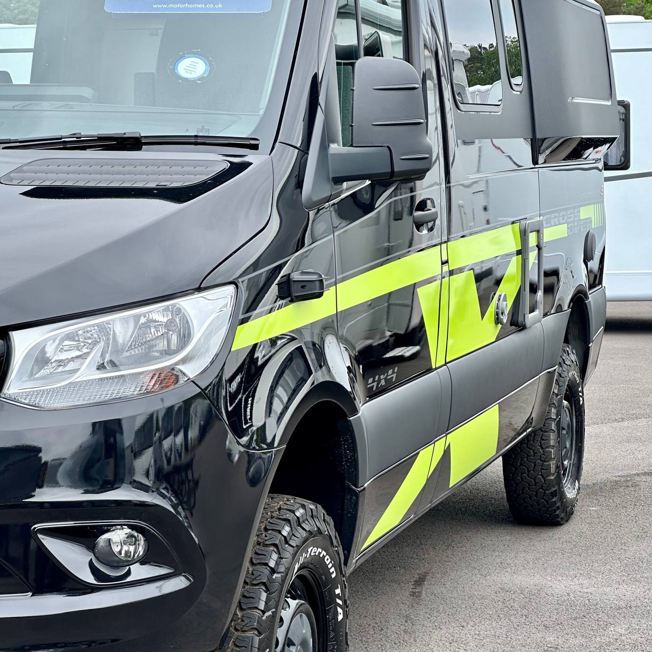 Mercedes Sprinter Nouvelle Forme Couvre-rétroviseurs - Sans Clignotant (Ensemble de 2) - Hammerite