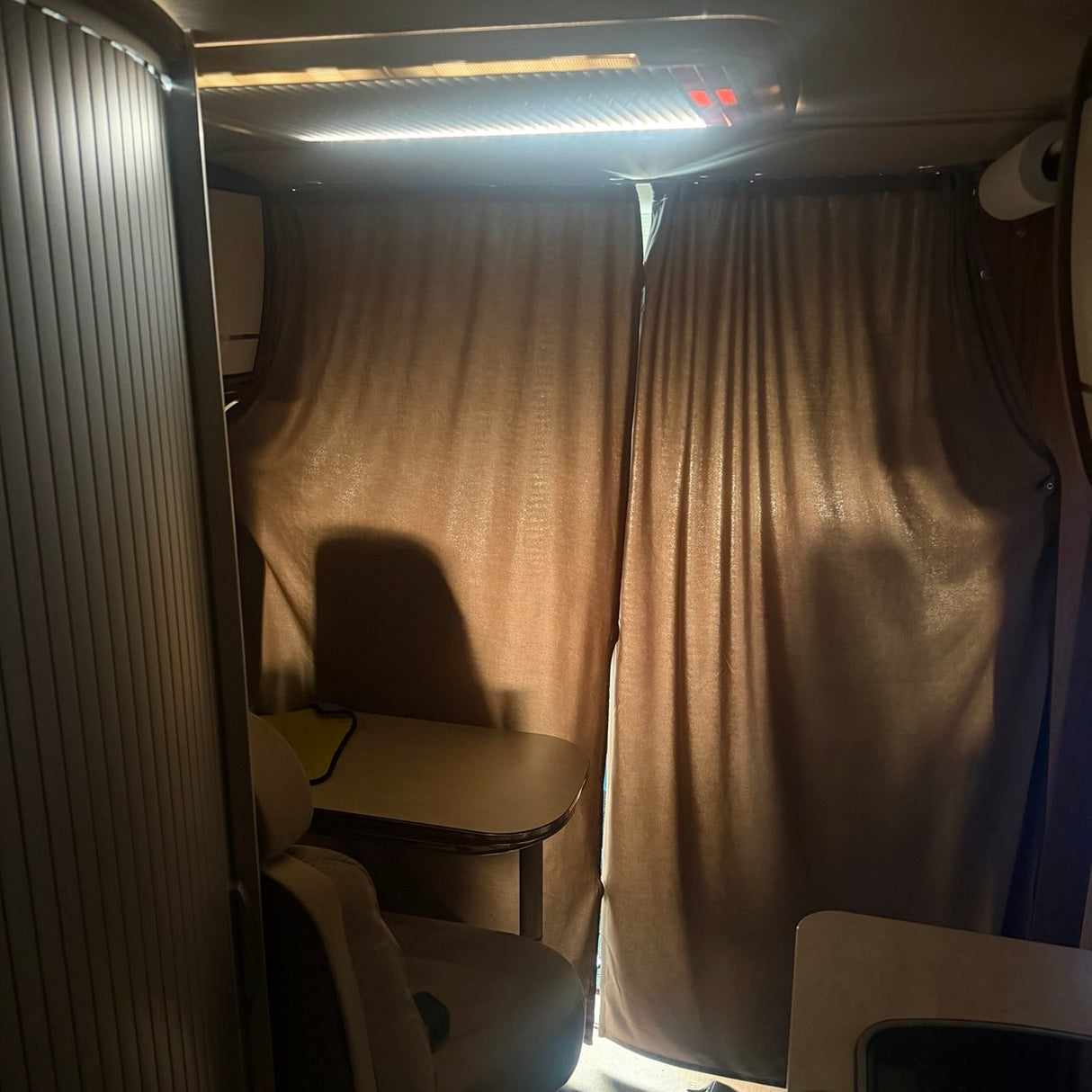 For Motorhome Cab Divider Curtain Kit 188cm Drop – Motorhome Privacy Curtain | Van-X