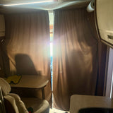 For Motorhome Cab Divider Curtain Kit 188cm Drop – Motorhome Privacy Curtain | Van-X