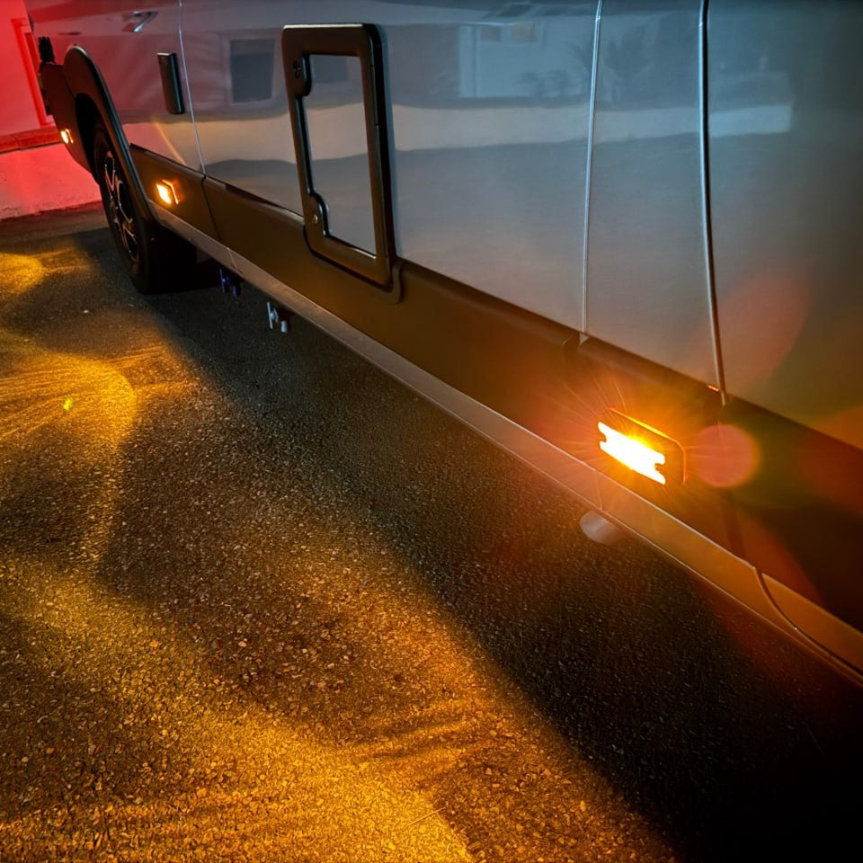 For Opel Movano Signal Mark Guard - Gloss Black