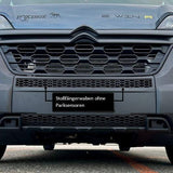 Fiat Ducato Bumper Honeycomb without Parking Sensors - Matte Black