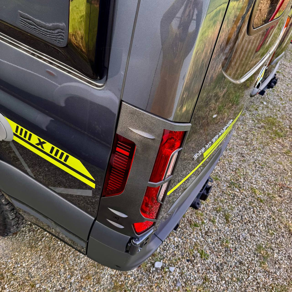 For Mercedes-Benz Sprinter 907 Rear Light Guards | Tail Light Protectors for Sprinter Vans – Van-X