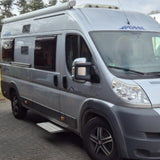 Para Peugeot Boxer Tapa de espejo de ala / Cubiertas (Juego de 2) - Plata | Furgoneta-X