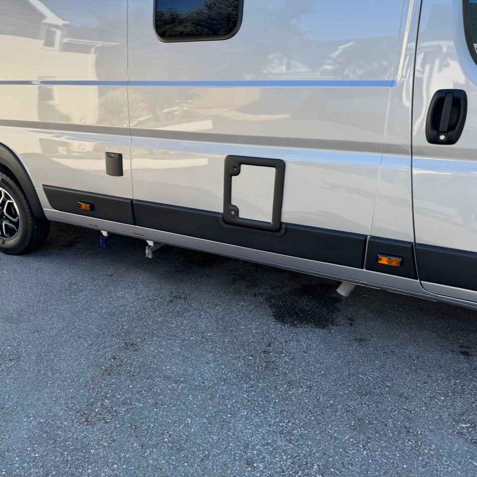 For Opel Movano Signal Mark Guard - Gloss Black