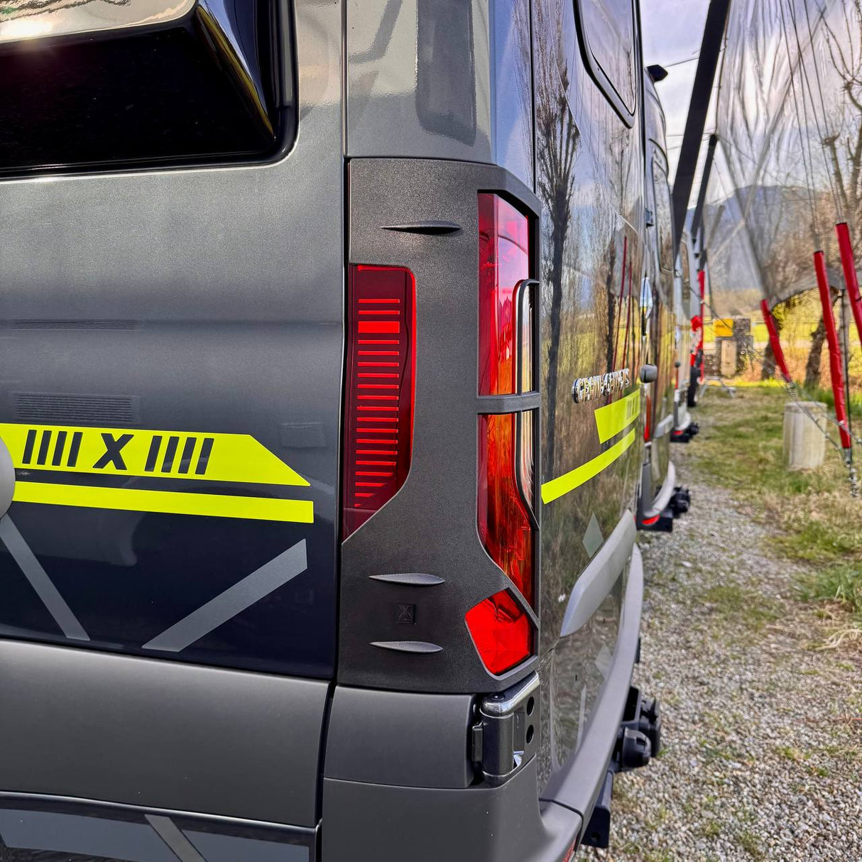 For Mercedes-Benz Sprinter 907 Rear Light Guards | Tail Light Protectors for Sprinter Vans – Van-X