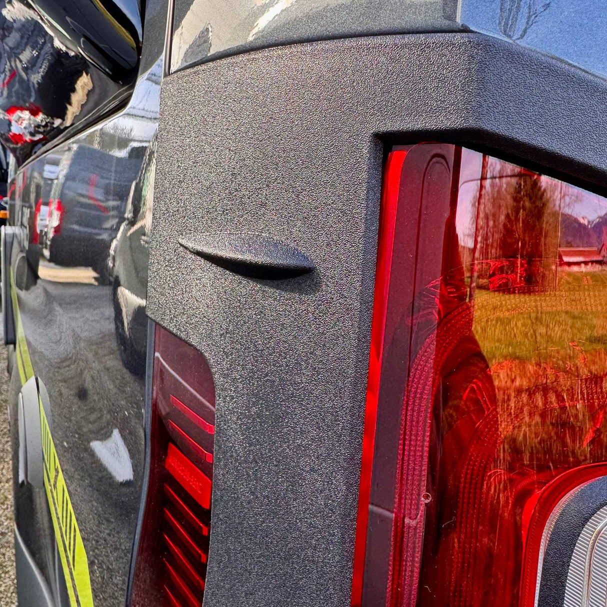 For Mercedes-Benz Sprinter 907 Rear Light Guards | Tail Light Protectors for Sprinter Vans – Van-X