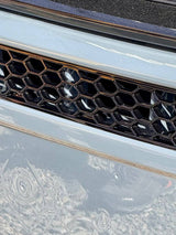 For Vauxhall Movano Bumper Honeycomb without Parking Sensors - Gloss Black