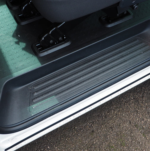 VW T6.1 V2 Barn door Threshold Cover + Side Step + Fitting Kit