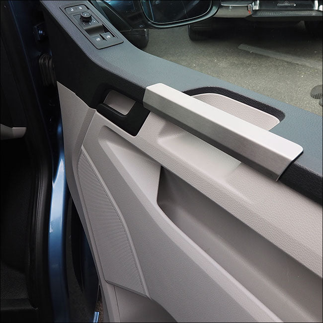 For VW T6 Transporter Stainless Steel Grab Handle Covers – Premium Fit & Durable Finish | Van-X