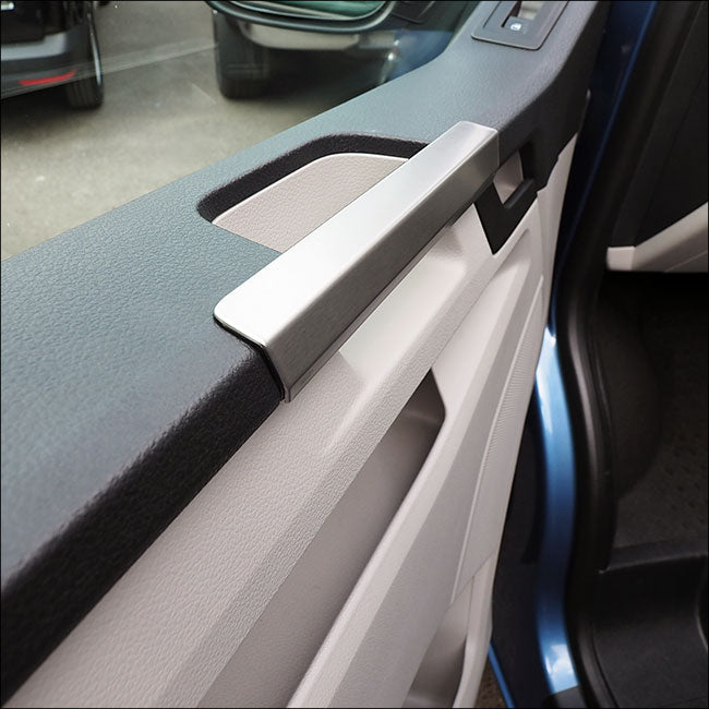 For VW T6 Transporter Stainless Steel Grab Handle Covers – Premium Fit & Durable Finish | Van-X