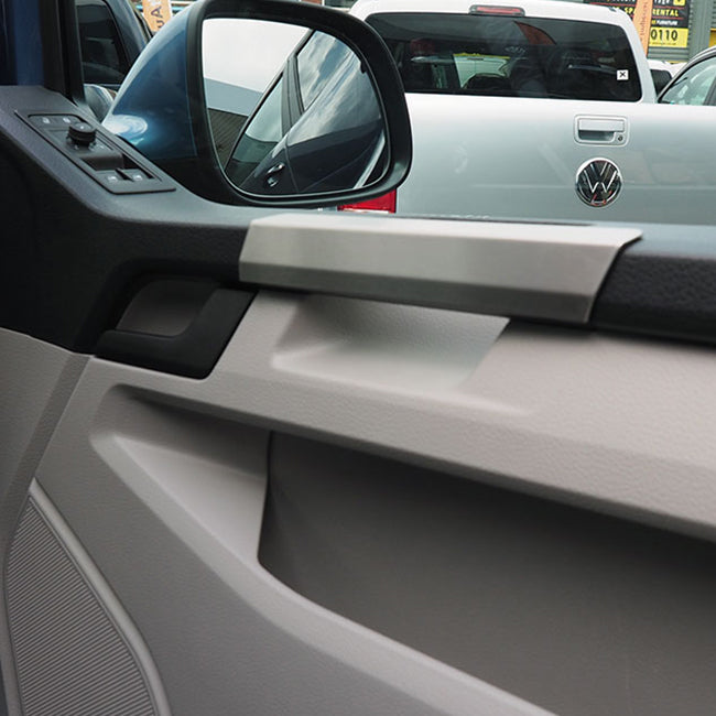 For VW T6 Transporter Stainless Steel Grab Handle Covers – Premium Fit & Durable Finish | Van-X