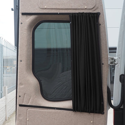 VW Crafter Cortinas de Janela Premium Van-X - Preto/Preto