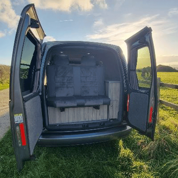 Toyota Proace Premium Window Curtains - Black/Grey - CREATE YOUR OWN BUNDLE! Van-X