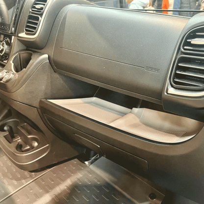 Peugeot Boxer Lower New Dashboard Rubber Insert/Mat Light Grey LHD