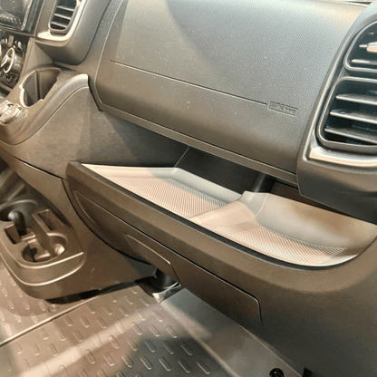 Fiat Ducato Lower New Dashboard Rubber Insert/Mat Light Grey LHD