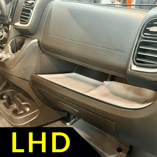Fiat Ducato Lower New Dashboard Rubber Insert/Mat Light Grey LHD