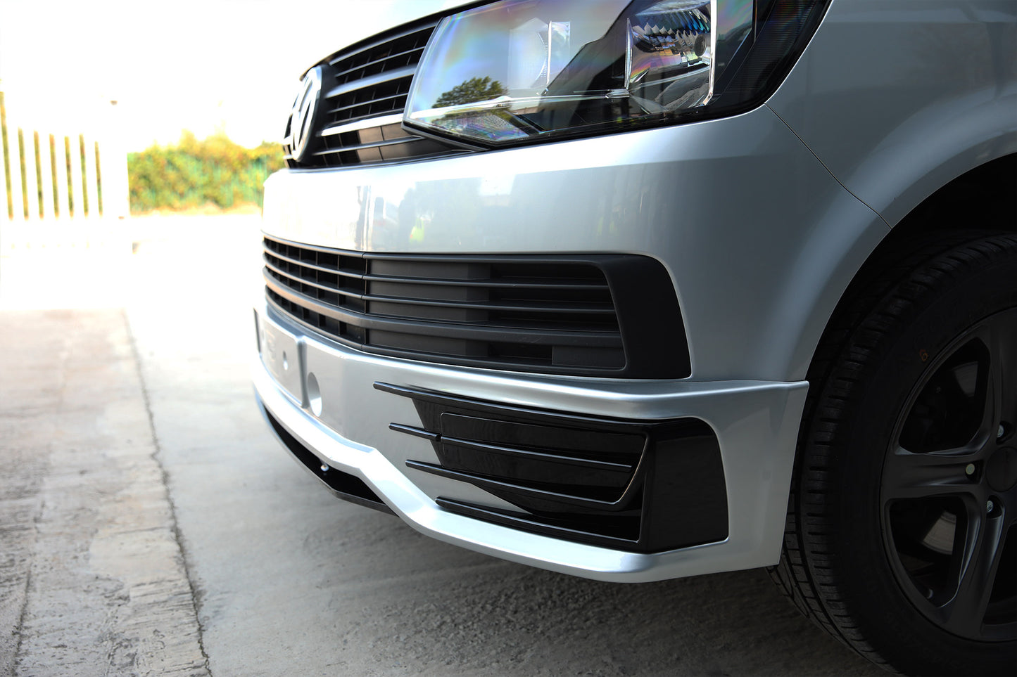 VW T6 Front Bumper Sportline Style Spoiler