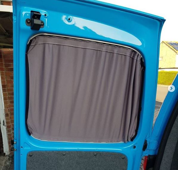 VW Caddy Premium 1 x tende per finestre Barndoor Van-X