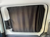 VW Caddy Premium 2 x Side Sliding Door Window Curtains Van-X