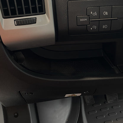 Citroen Jumper Lower Dashboard Rubber Inserts/Mats Black LHD