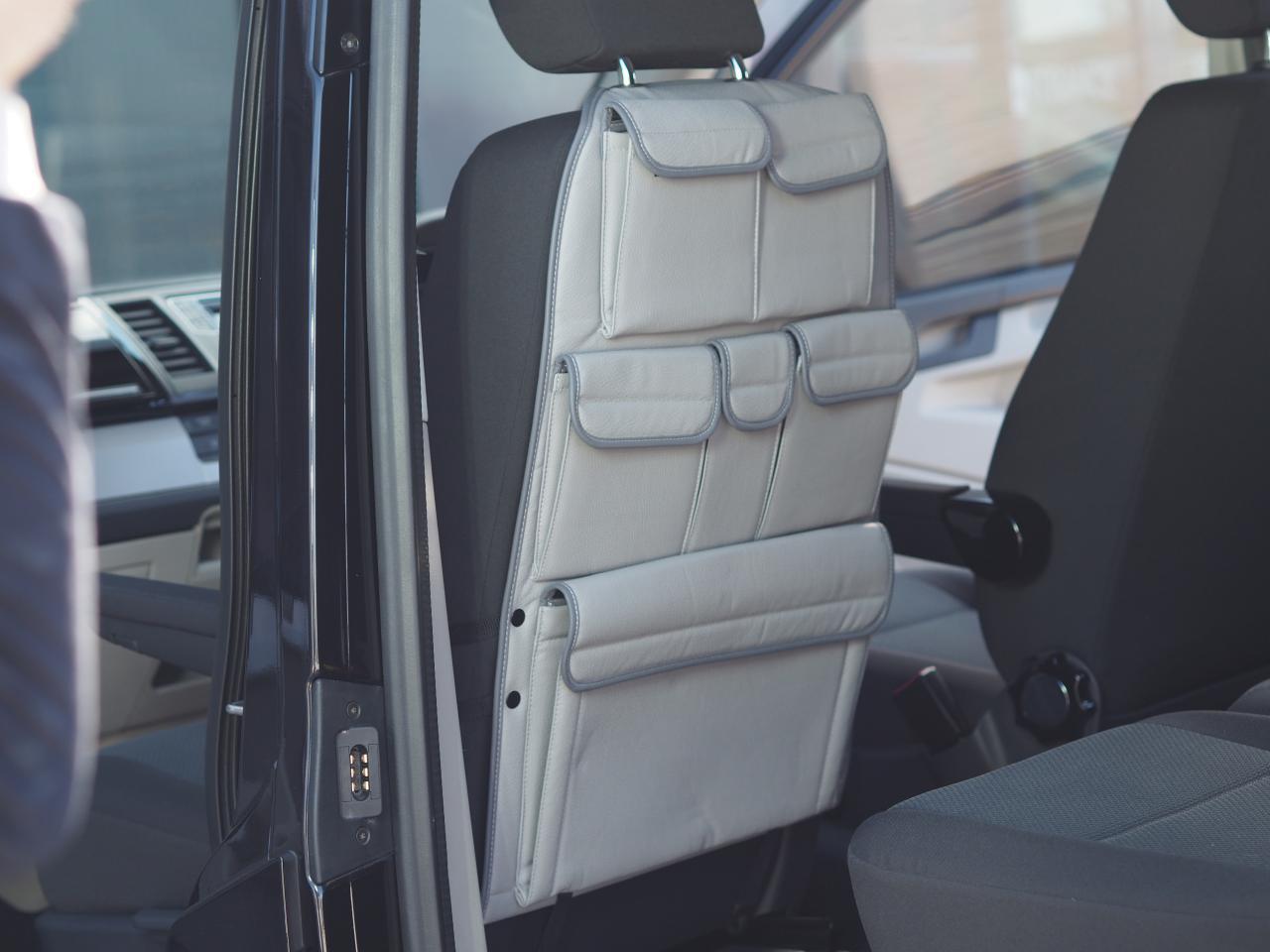 Organizador de asiento trasero para VW T5 T5.1 Transporter individual + doble