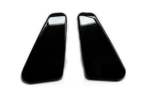 For VW T5, T5.1 Twin Seat Hinge Caps - Piano Black