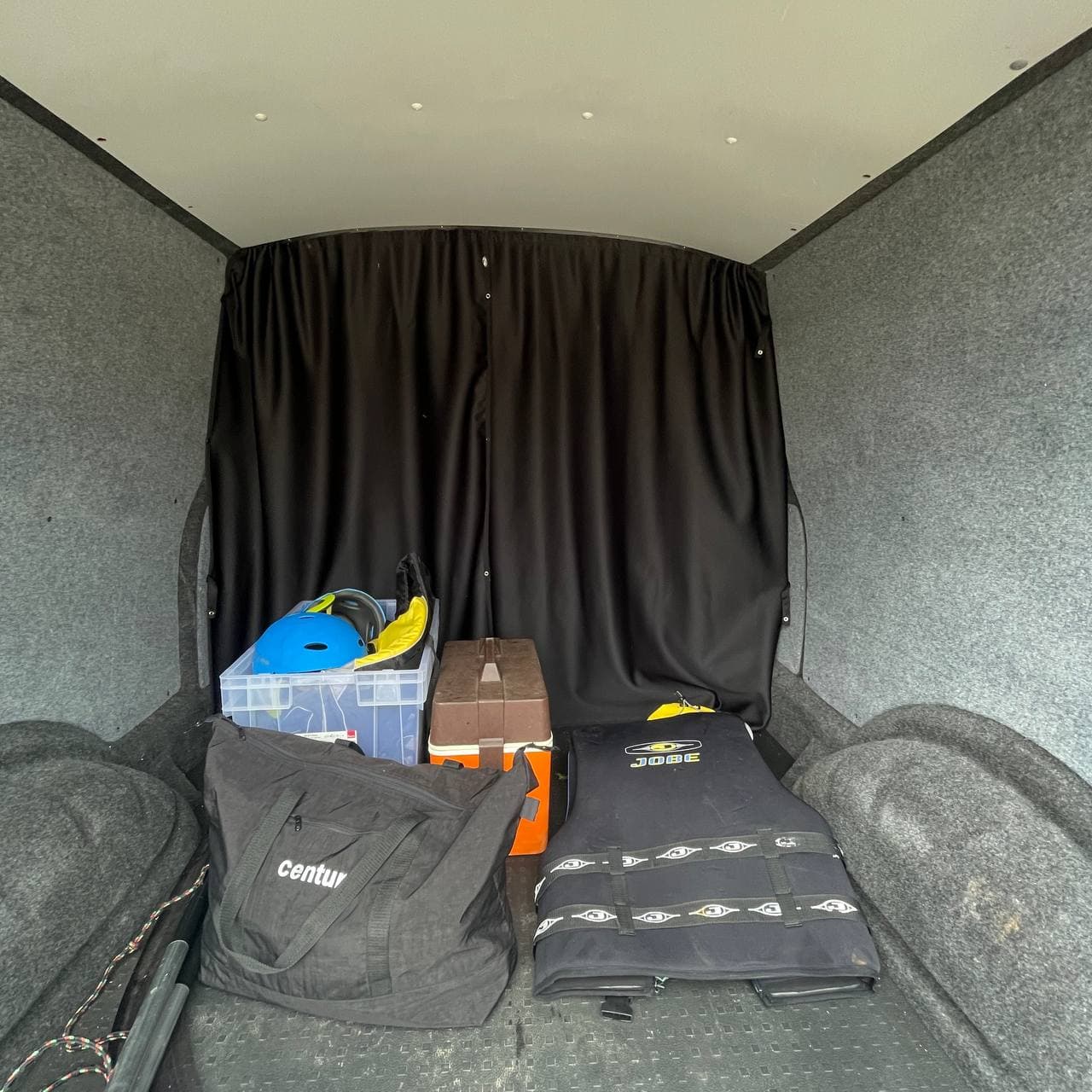 Tenda divisoria per cabina sedile posteriore VW T6, T6.1 Transporter