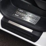 Protectores de Escalón de Acero Inoxidable para VW T6.1 Transporter para Kombi, Sport Line, Shuttle, Doble Puerta (Juego de 4)