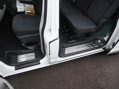 VW T6.1 Transporter Step Protectors Stainless Steel For Kombi, Sport Line, Shuttle, Twin-doors (Set of 4)