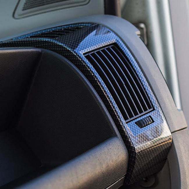 Peugeot Boxer Dashboard Air Vent (Dark Carbon) AUTO-SLEEPERS,BAILEY,HOBBY, HYMER, RAPIDO, SWIFT, AUTO-TRAIL