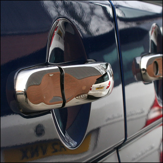 Door Handle Covers for VW T6 Transporter Stainless Steel-7997