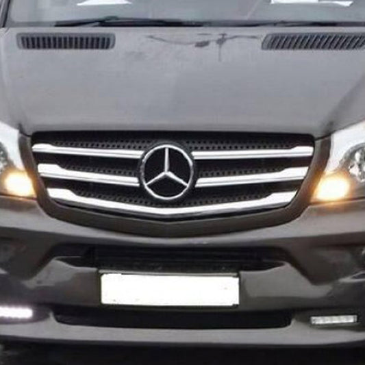 Mercedes Sprinter Front Grille Trims Stainless Steel (5 Pcs)