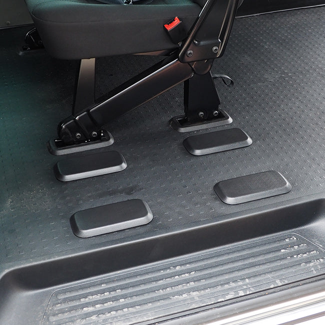 Mengli 4X Autositz-Basis-Kappen für VW T5 T5.1 T6 T6.1 Kombi