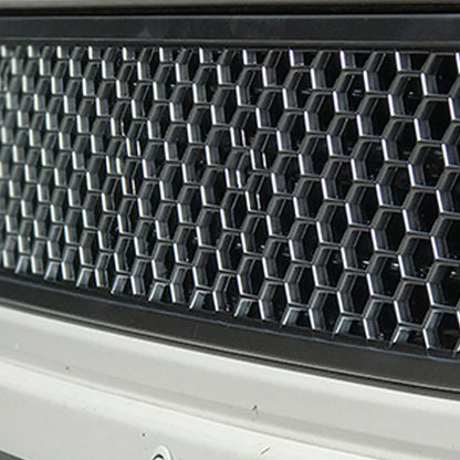 VW T5 .1 Honeycomb Sport-Line Front Spoiler Foglight Trims (Matte Chrome)