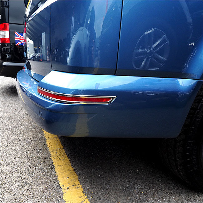 Tailgate Bumper Reflector Trims For VW T6 Transporter