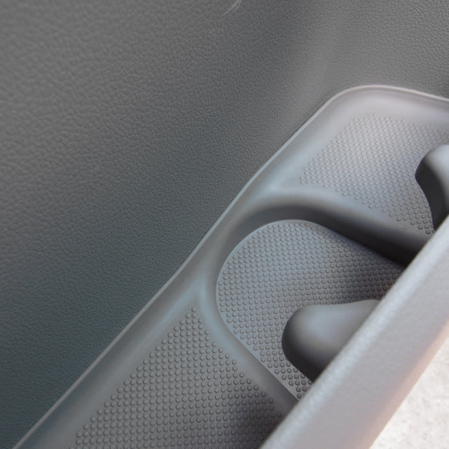 Rubber Door Pocket Inserts for VW T6 Transporter GREY-20641